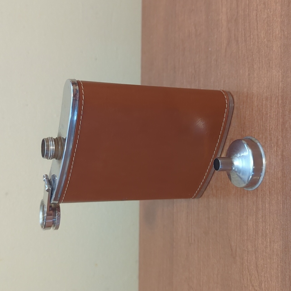 Stainless Steel Flask + Funnel